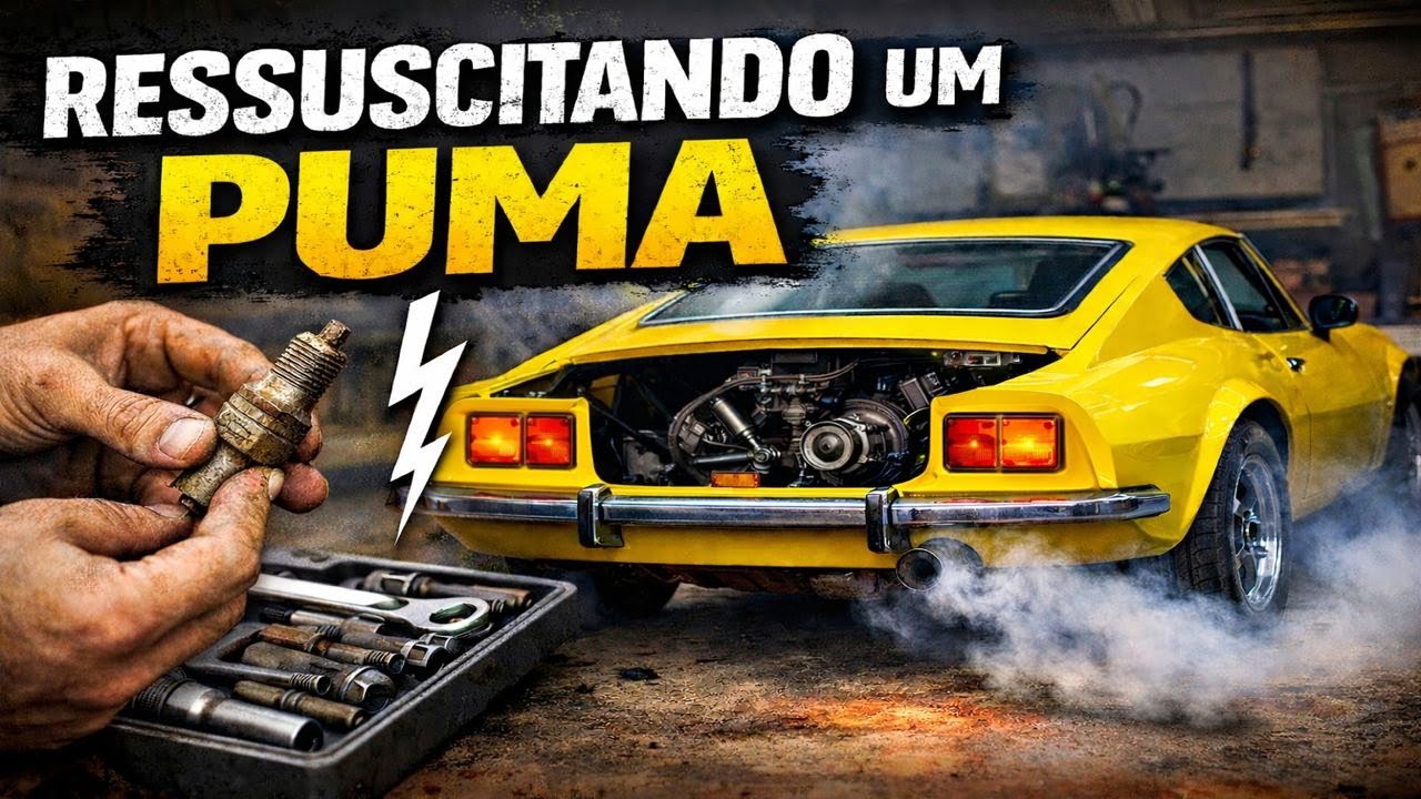 Ressuscitando o Puma GT depois de meses parado.