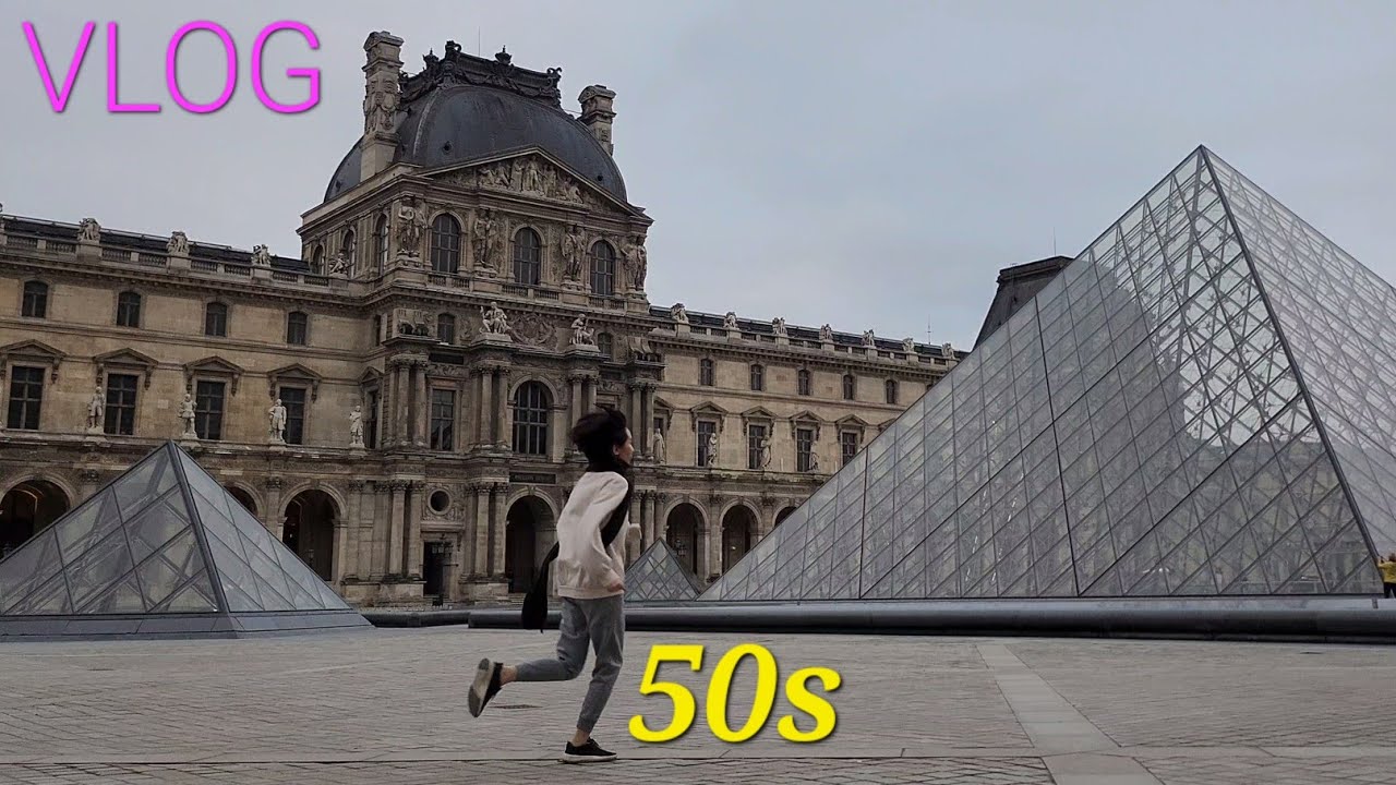 루브르에서 조깅을.50대 나혼자 자유여행(+no지하철.no음식점)