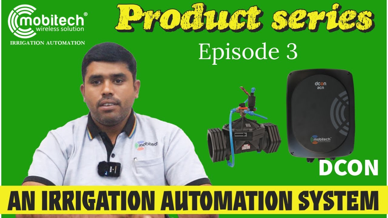 An Irrigation Automation System-Product explanation episode 3 Model: DCON ACN wired valve controller