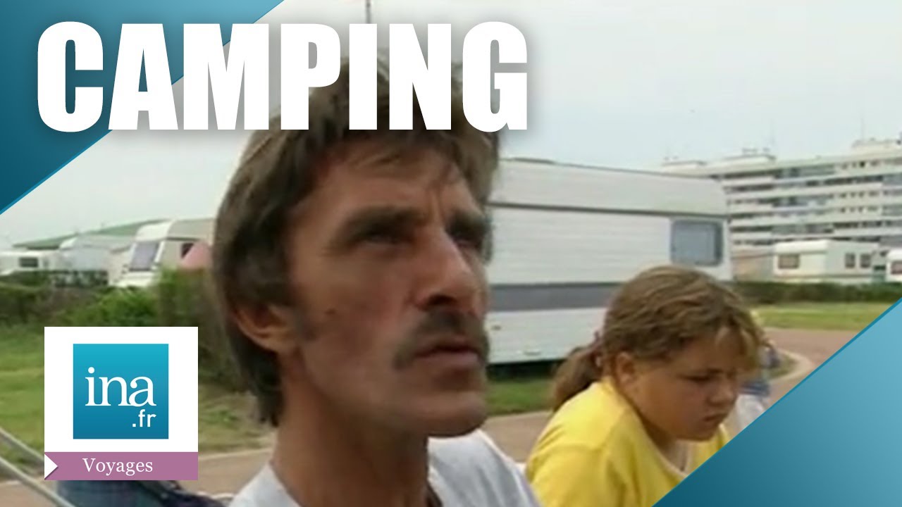 Les Calaisiens en vacances au camping de Calais | Archive INA