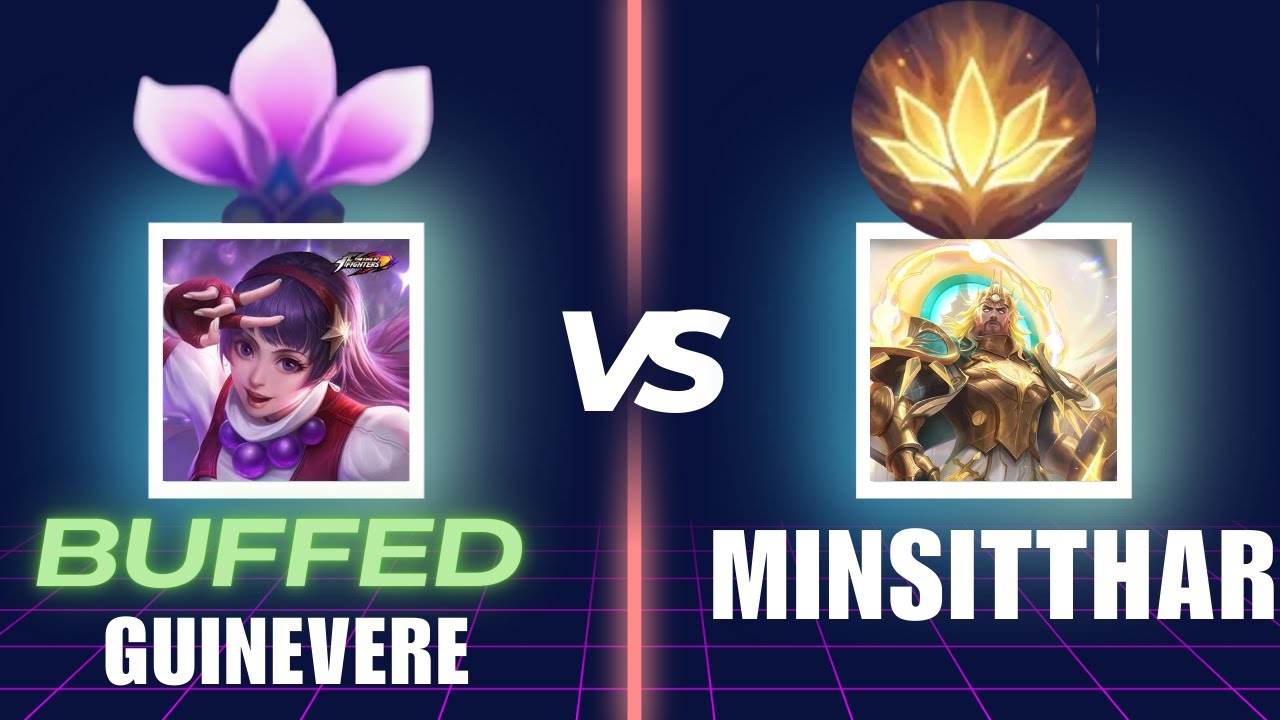BUFFED GUINEVERE 💜🌷 DESTROYS The King 👑 | Minsitthar Counter Guide | MLBB