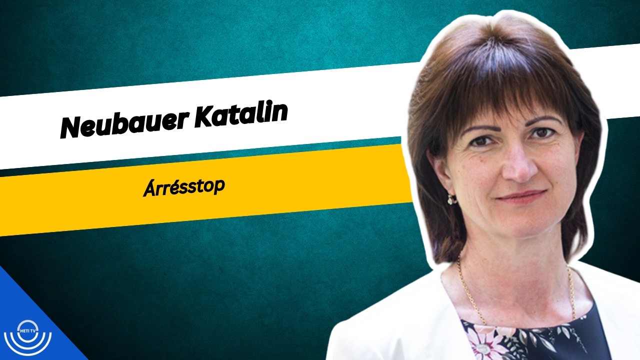 Pirkadat: Neubauer Katalin - &Aacute;rr&eacute;sstop