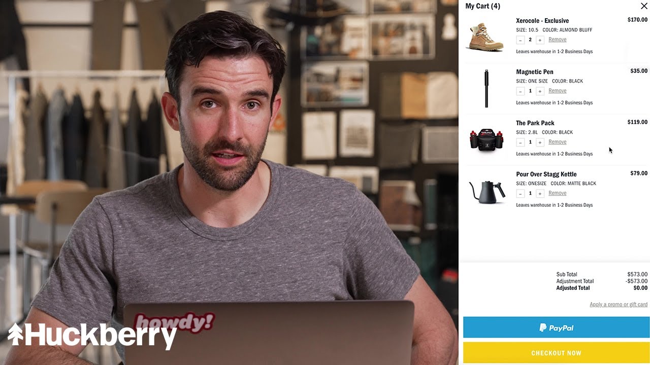 Michael Easter Hunts Down Boots for Rucking | Huckberry 90-Second Shopping Spree