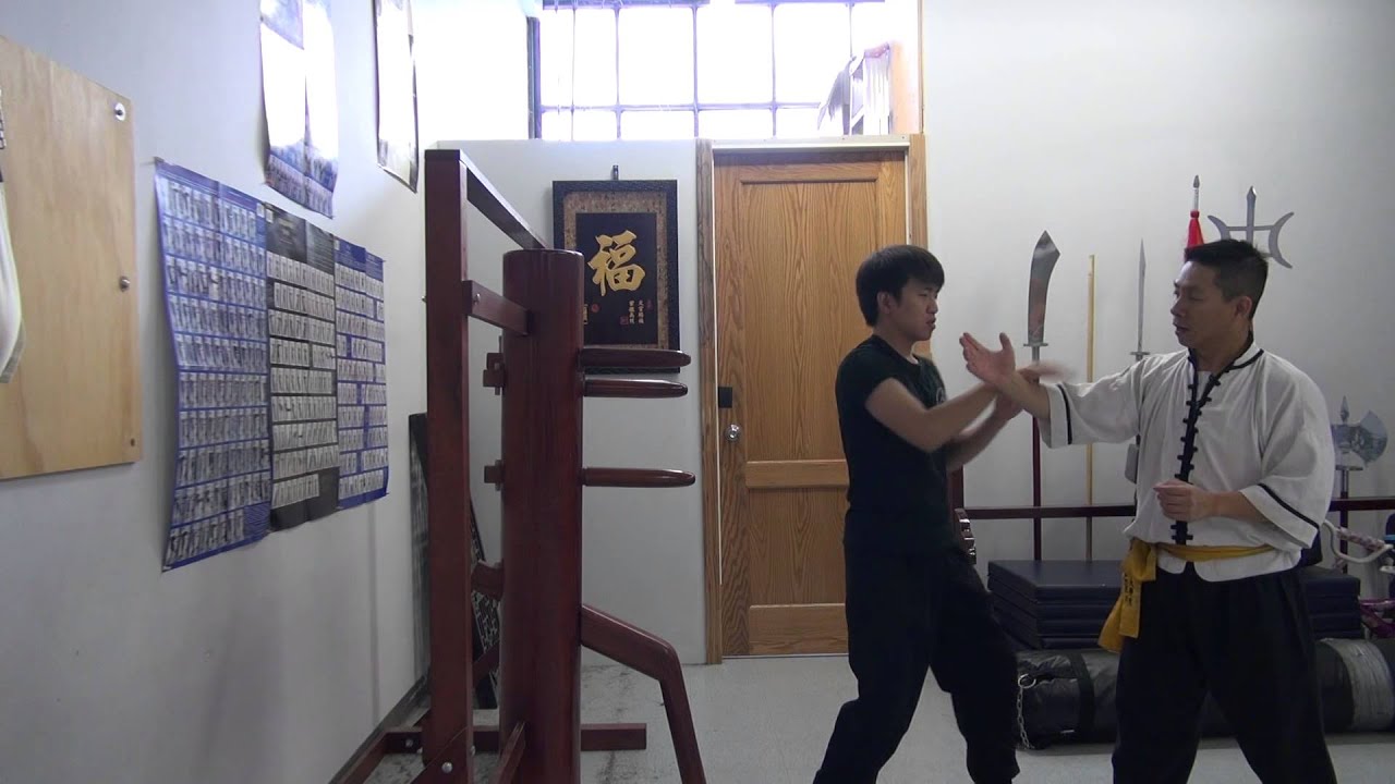 Sonny Le - Wing Chun Wooden dummy - Section 1, 2 Applications
