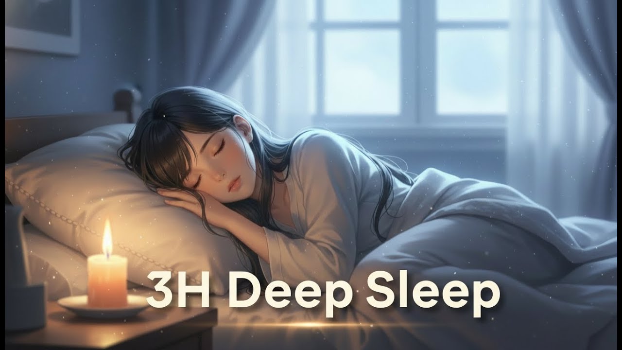 3 Hour Sleep Music – Soft Candlelight Ambience for Deep Relaxation