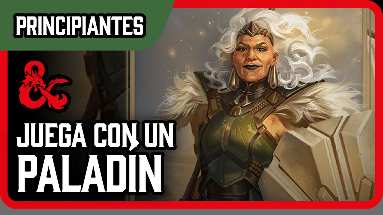 ¿Quieres jugar con un PALADÍN  en Dungeons and Dragons?