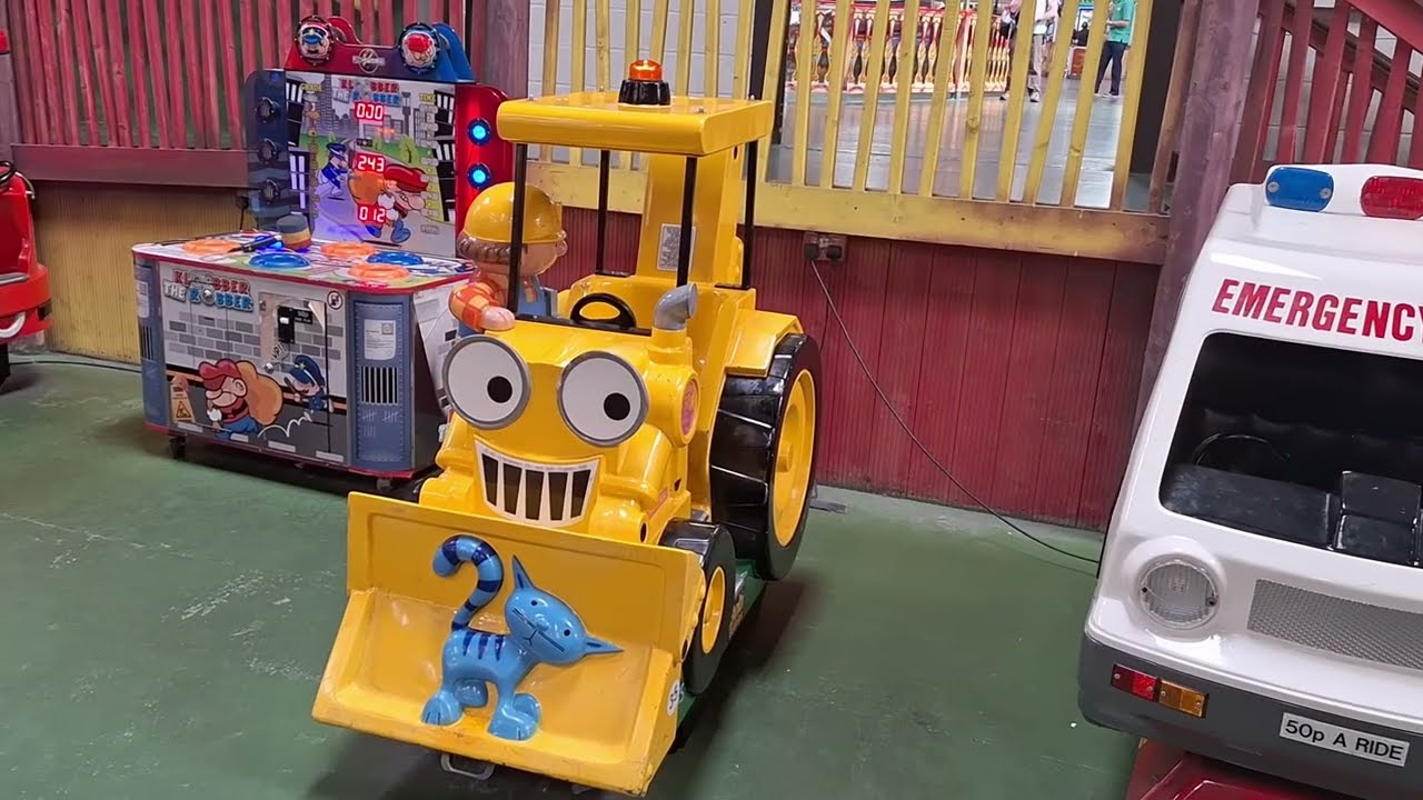 2000s Jolly Roger Scoop Coin Operated Ride