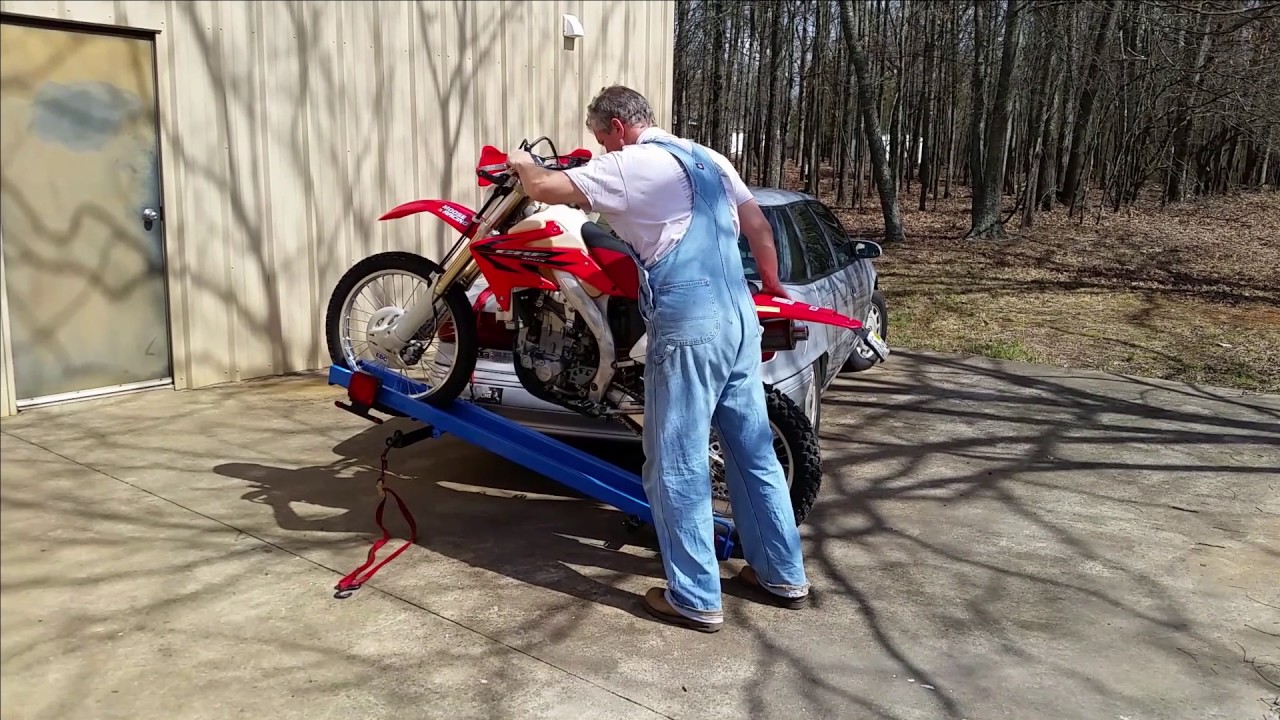 DIY Dirt Bike Carrier for FWD Sedan