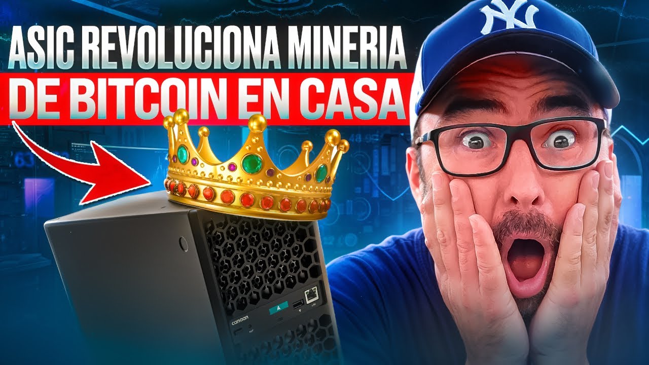 😱 &iexcl;MINA BITCOIN desde CASA sin Ruido! El ASIC que Revoluciona el Home Mining
