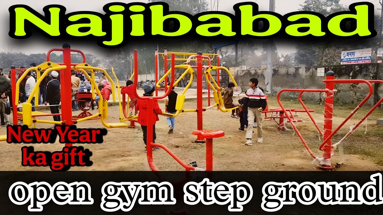 Najibabad STEBS ground open-gym grand opening #najibabad @UP20RKVLOGS 