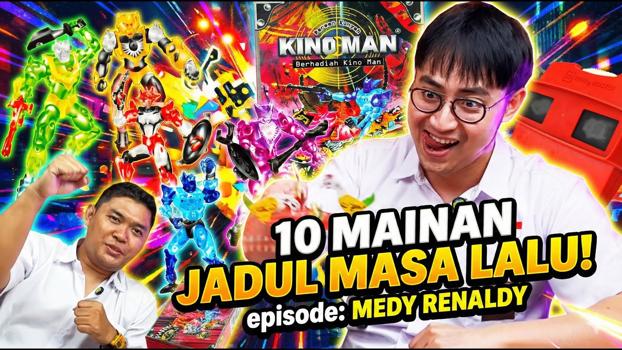 NOSTALGIA BAHAS 10 MAINAN & BENDA JADUL DARI MASA LALU BARENG MEDY RENALDY (Episode 1)