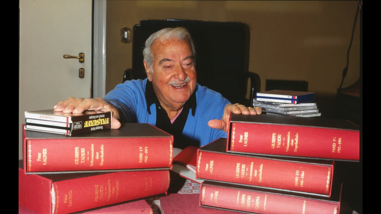 Servizio sul concerto di Giuseppe Taddei, per gli 85 anni, Genova, 2001