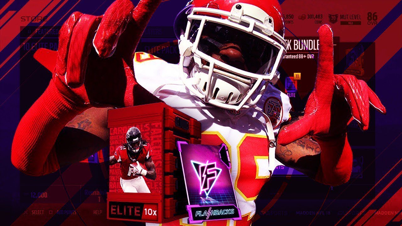 SICK FLASHBACK PULLS!!! Madden 18 Flashback Pack Opening! Ep #8