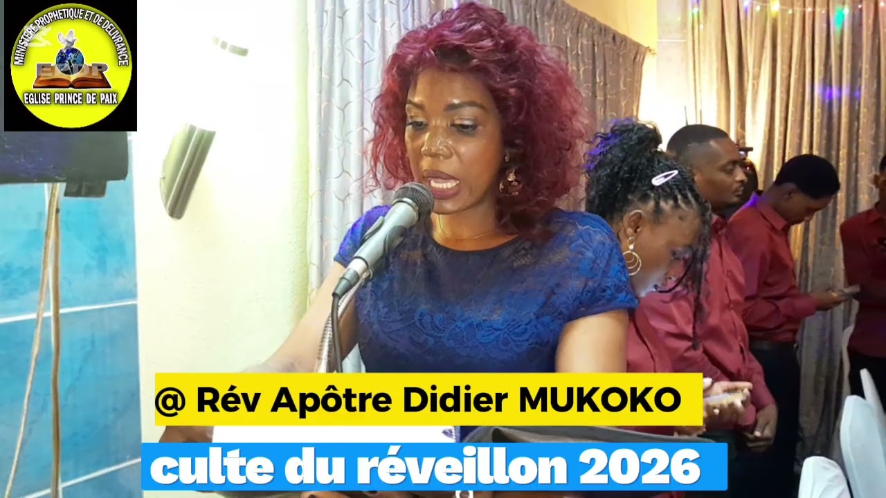 Culte de réveillon 2026 à l'église Prince de Paix Libreville-Gabon 