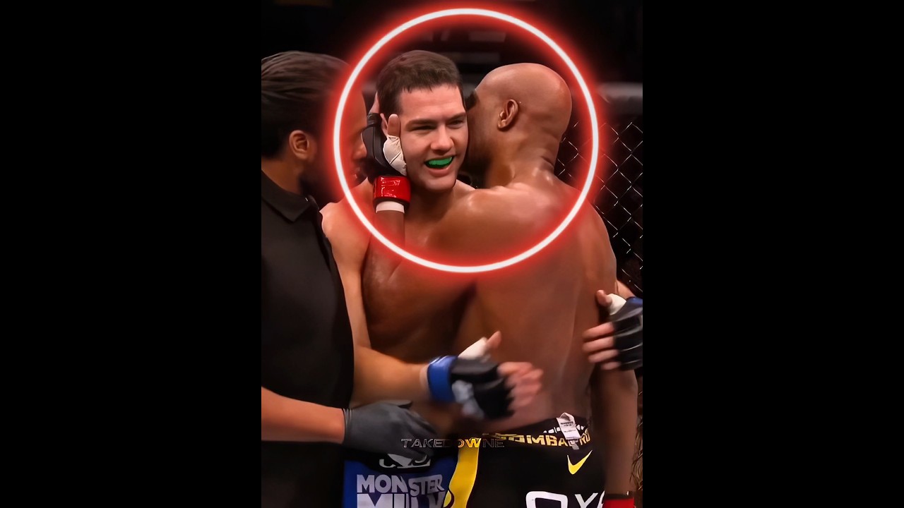 He kissed his opponent and paid the price hard #ufc