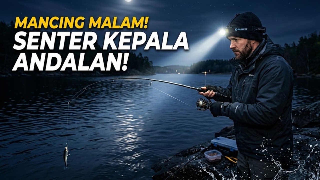 5 Rekomendasi Senter Kepala Mancing Terbaik 2026 Terang & Tahan Lama!