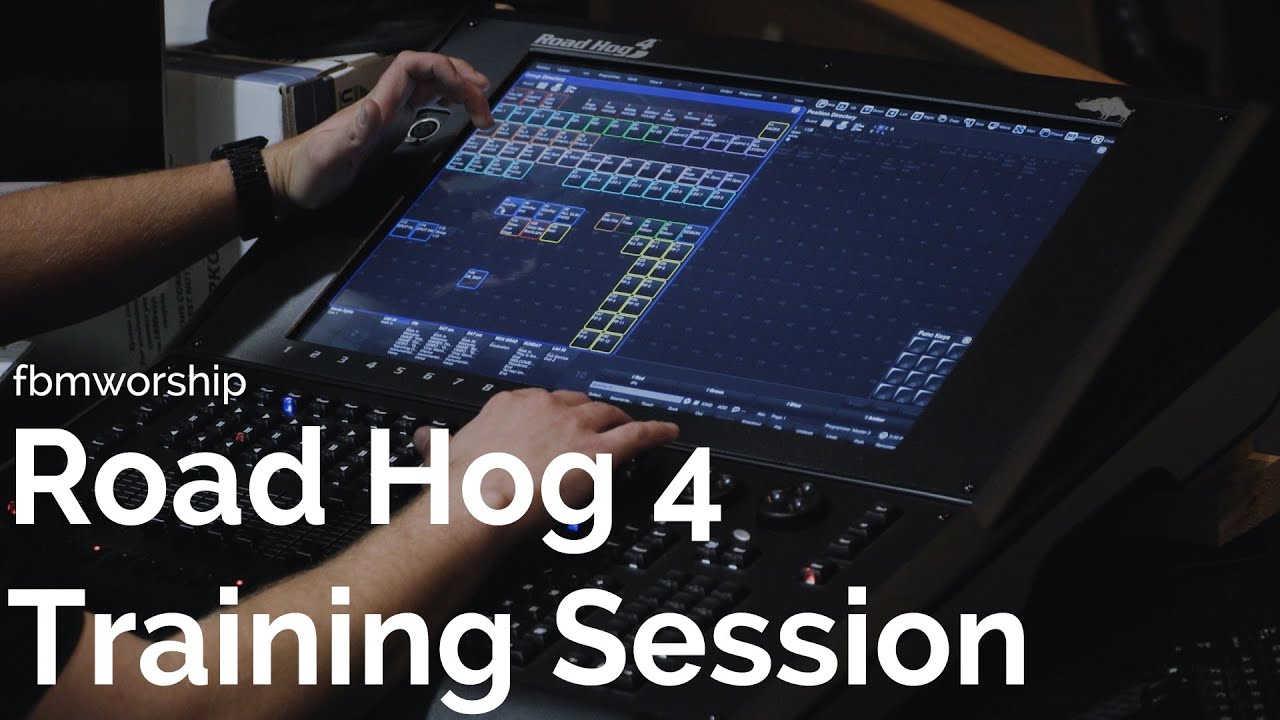 Road Hog 4 Lighting Console Training