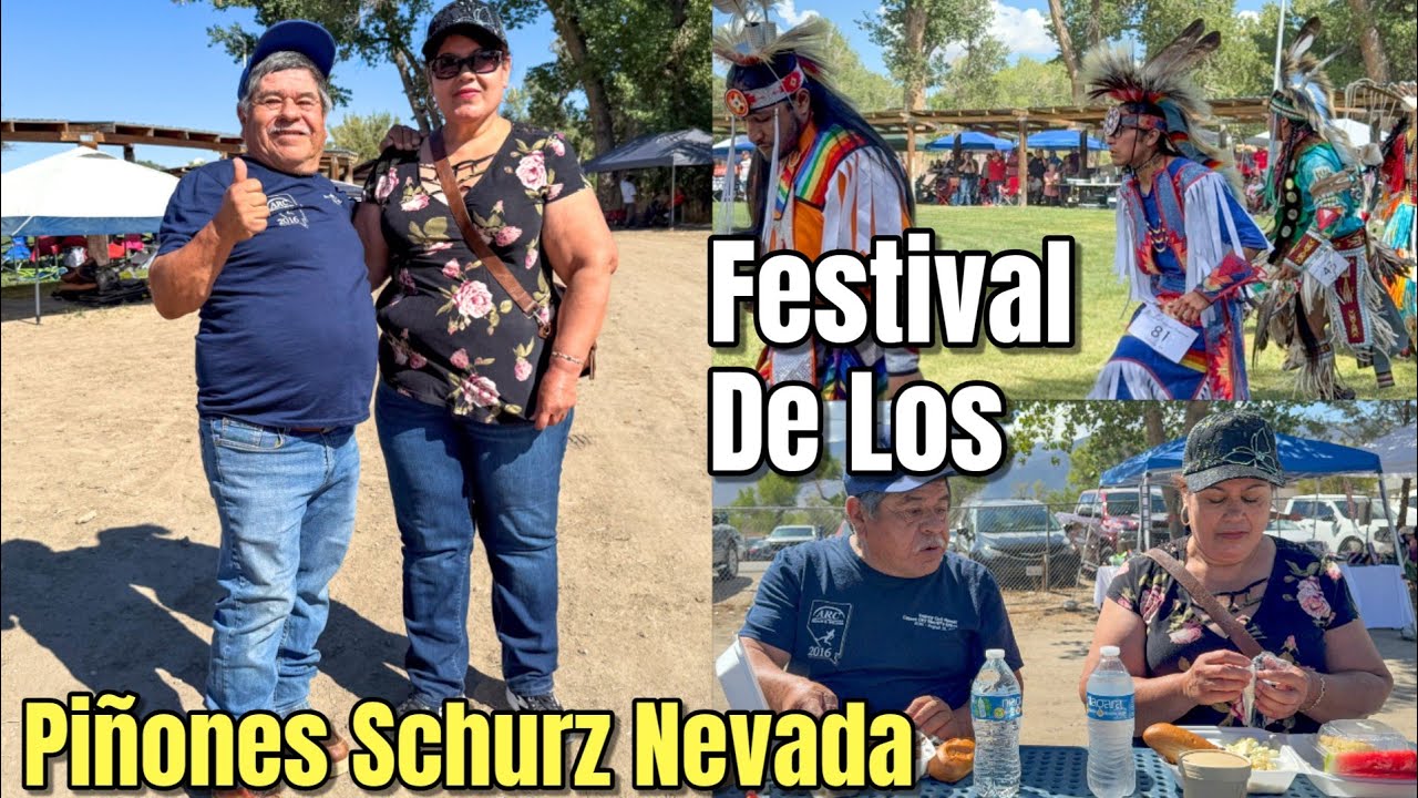 Disfrutando El Festival De Los Piñones En Schurz Nevada 2025!🌿🌲