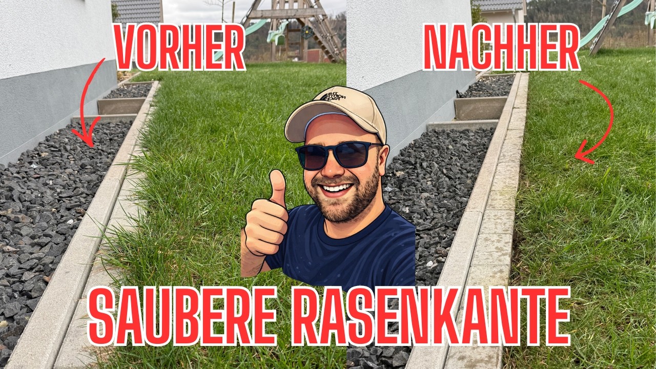Einhell Akku-Rasenkantenschneider GE-LE 18/190 im Test 🔋 Unboxing + perfekte Rasenkanten in Minuten!