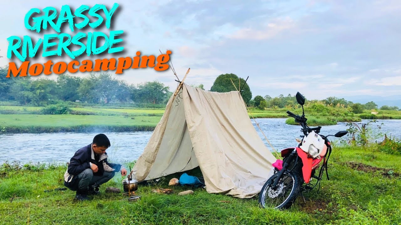 Riverside Grassland Camping in Agno River