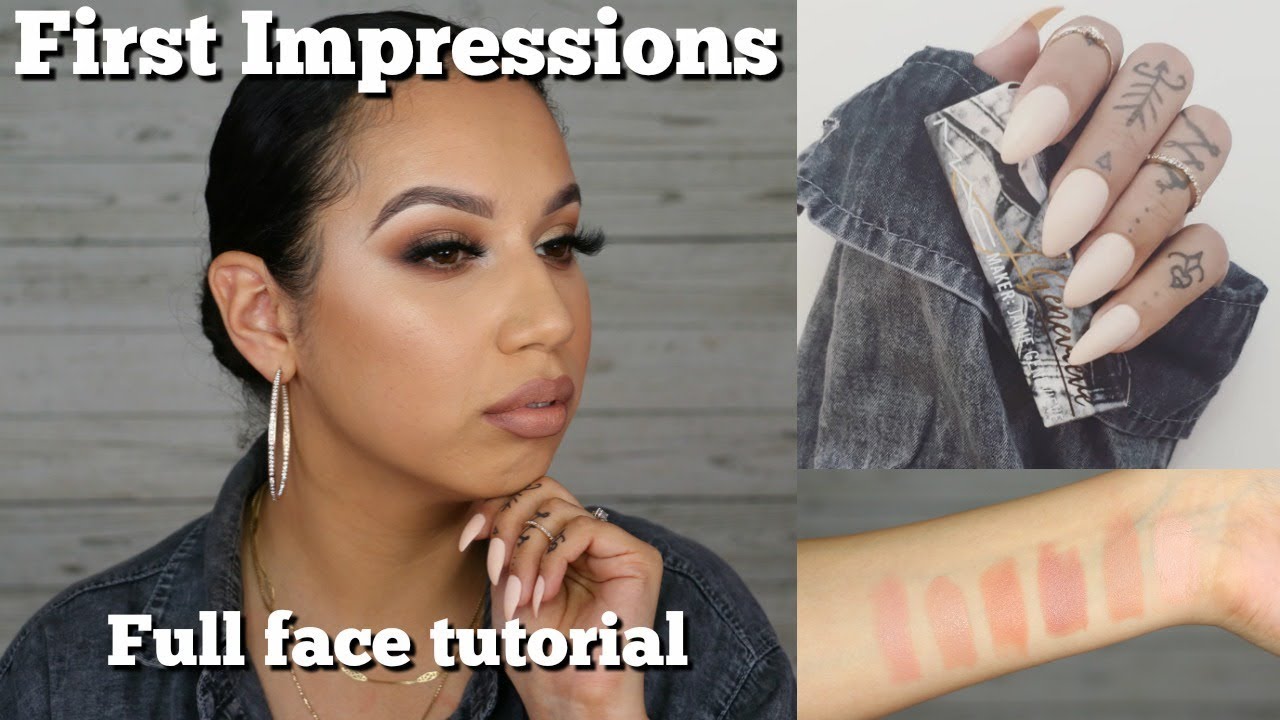 Jamie Genevieve x Mac lipstick first impressions + Full face tutorial | ChristineMUA