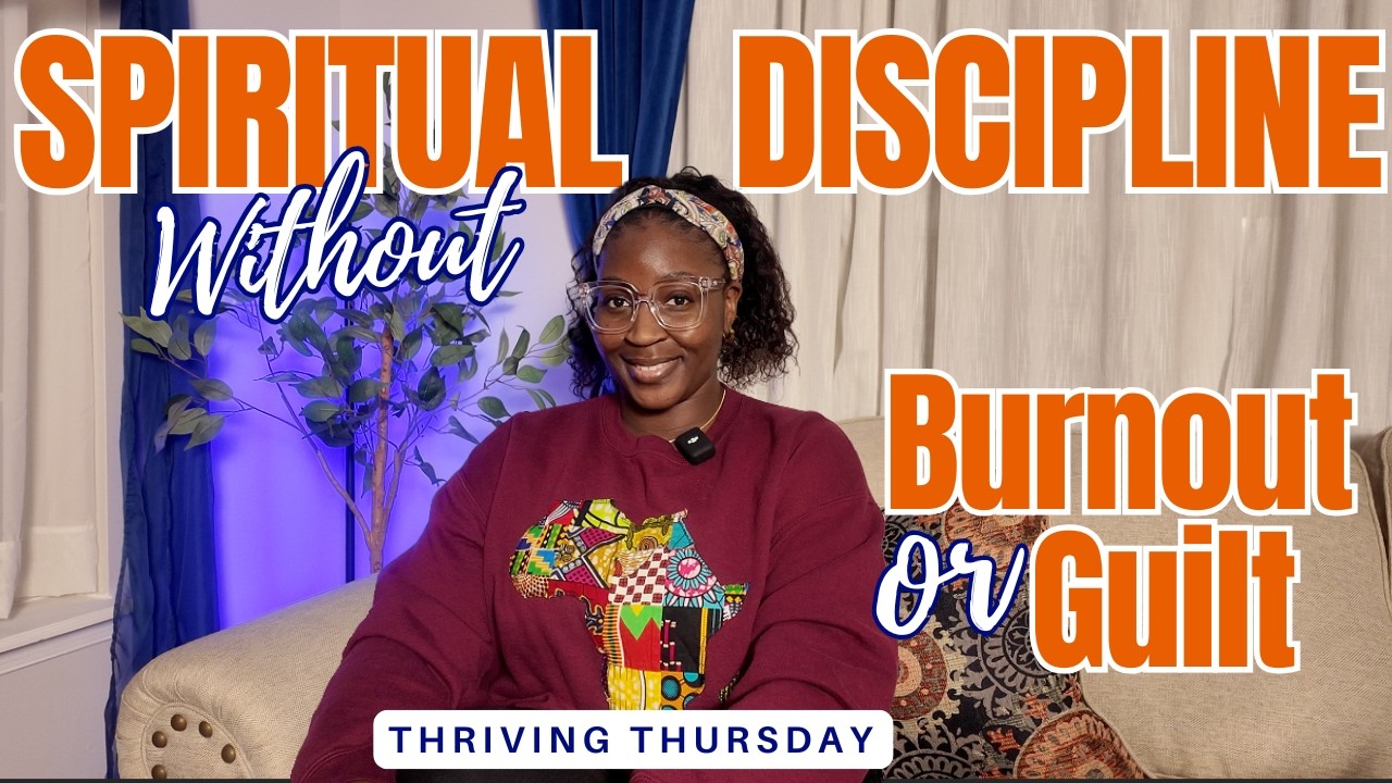 Spiritual Discipline Without Burnout | Finding Rest in Jesus’ Yoke