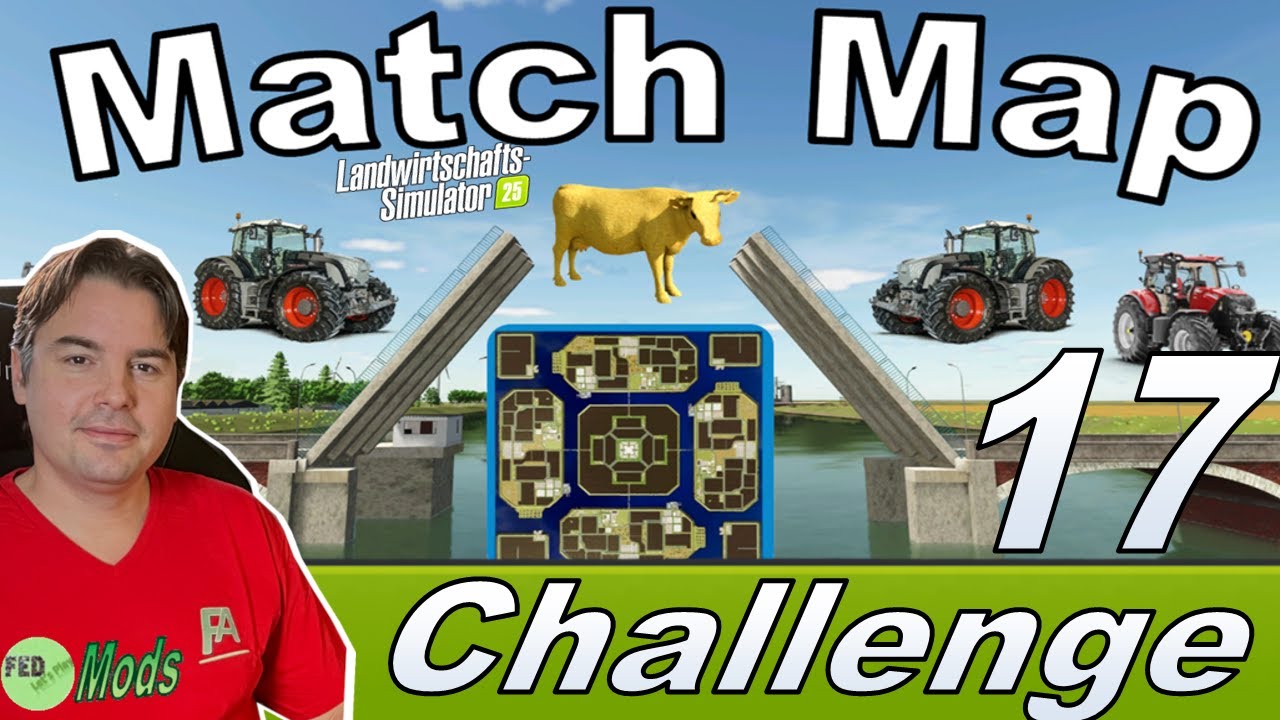 LS25 Match Map Challenge #17 Wir r&uuml;sten ordentlich auf #ls25 #fs25 #farmingSimulator25