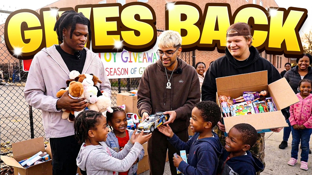 N3on Gives Back to O'Block!