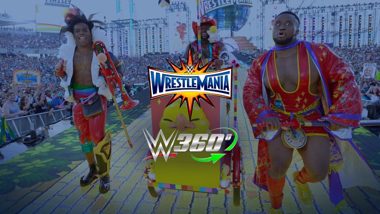 The New Day's WrestleMania 33 entrance in 360º will give you chills!