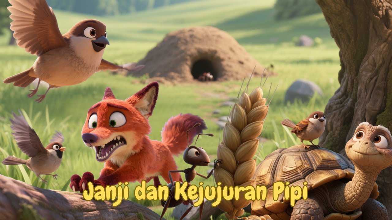 Janji & Kejujuran Pipi | Cerita Anak | Dongeng Anak