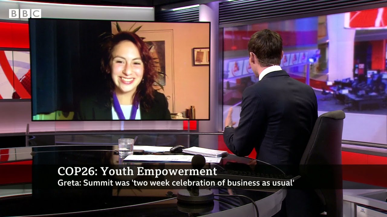 World leaders at COP26 not listening to young people, youth climate activist tells BBC News