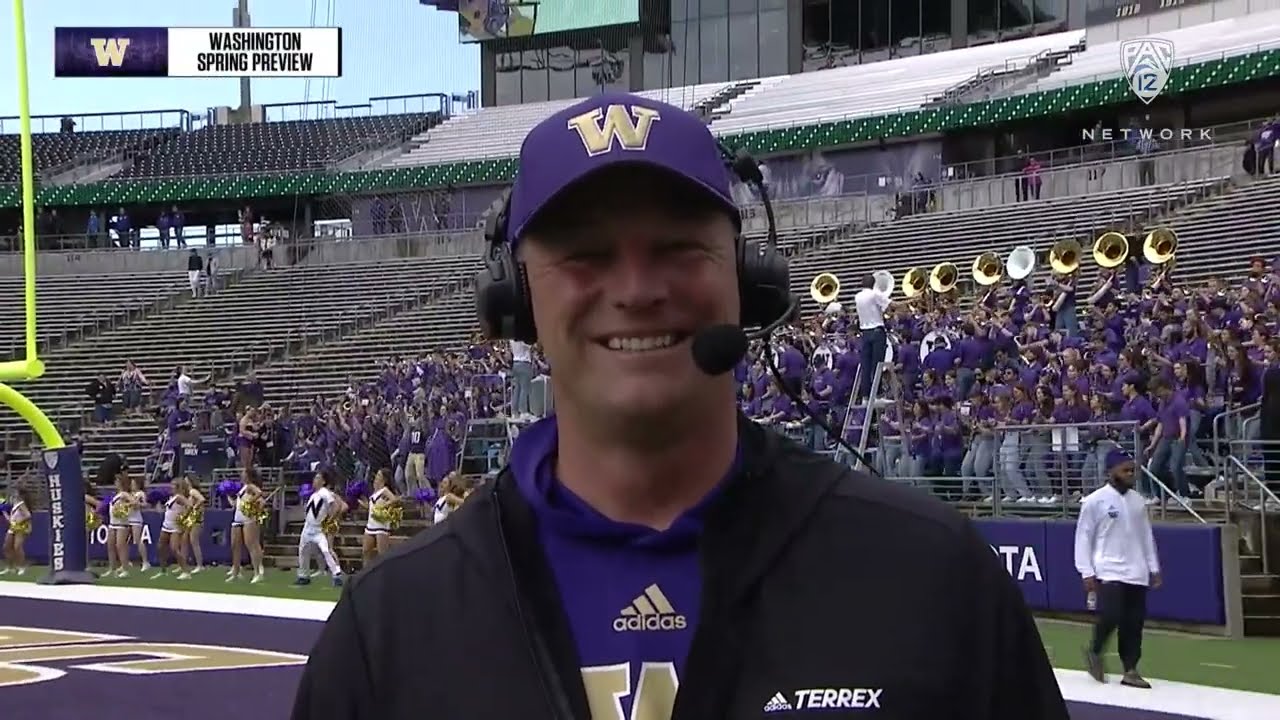 Kalen DeBoer discusses his first months as Washington football's head coach, spring standouts & more