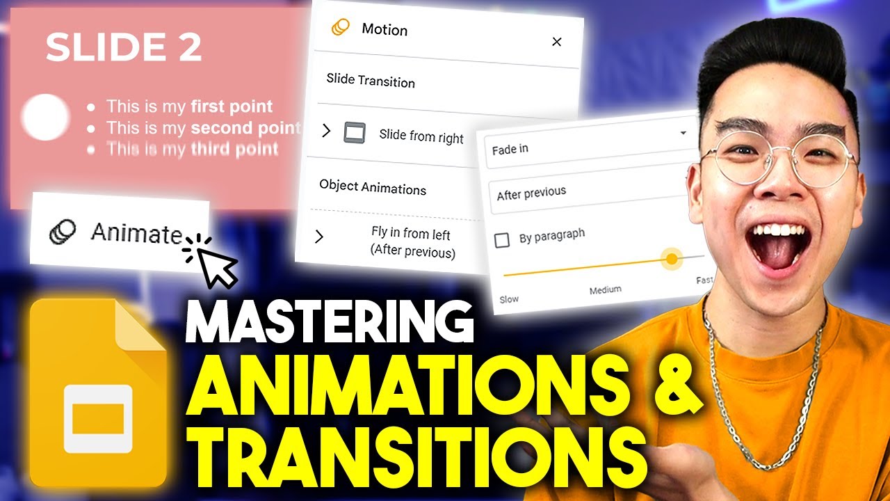 Освойте анимацию и переходы в Google Slides за 8 минут! *УРОКИ*