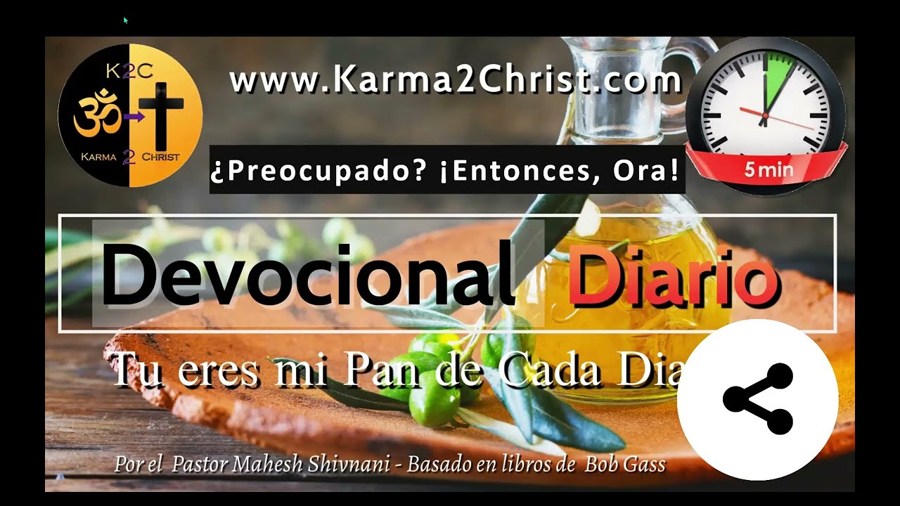 01-02 - Devocional  5Min  – #K2CM - ¿Preocupado? ¡Entonces, Ora! - (2023)
