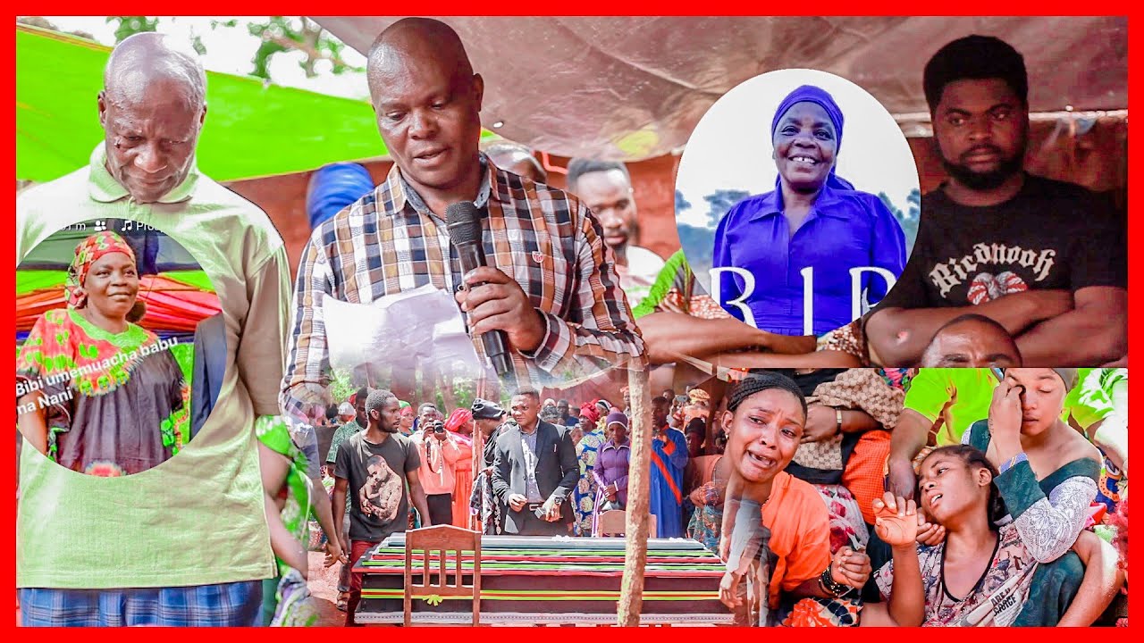 HOTUBA YA MAREHEMU YASIKITISHA SANA 😭 KILICHO MUHUWA, MWANAYE PAMOJA NA MJUKUU