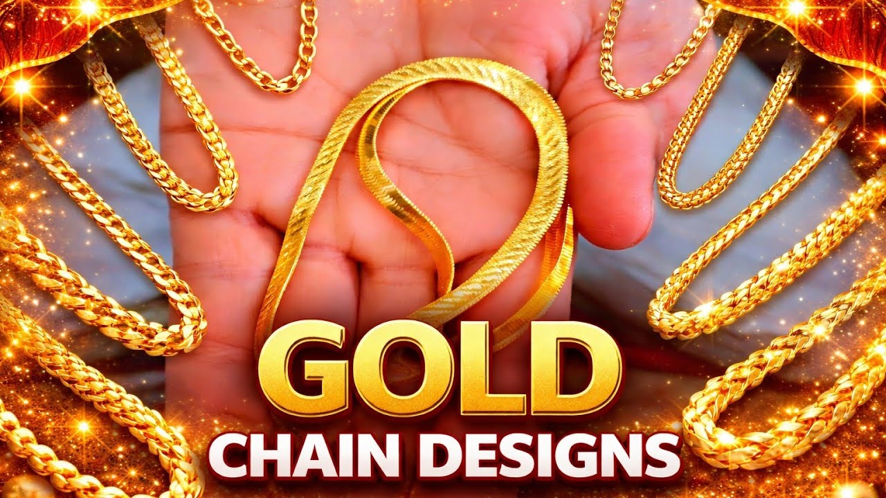 Latest Gold Chain Designs 2026 💛| Stylish Gold Chains for Men & Women | Trending Gold Jewelry Design