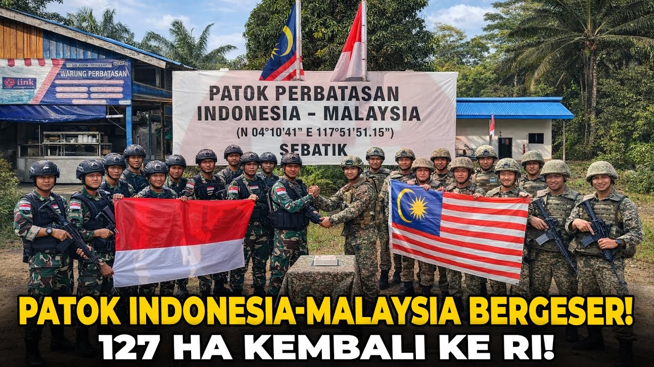 SEBATIK RESMI MILIK RI! 127 Hektar Kembali Ke Indonesia | Aturan Tegas untuk AS!