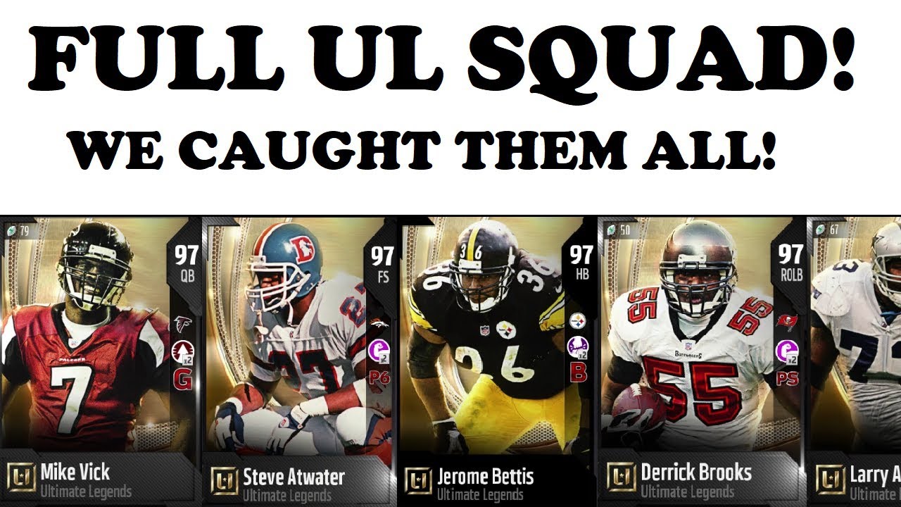 EVERY ULTIMATE LEGEND ON THE SQUAD AND MY BEST PULL OF THE YEAR! MUT 18
