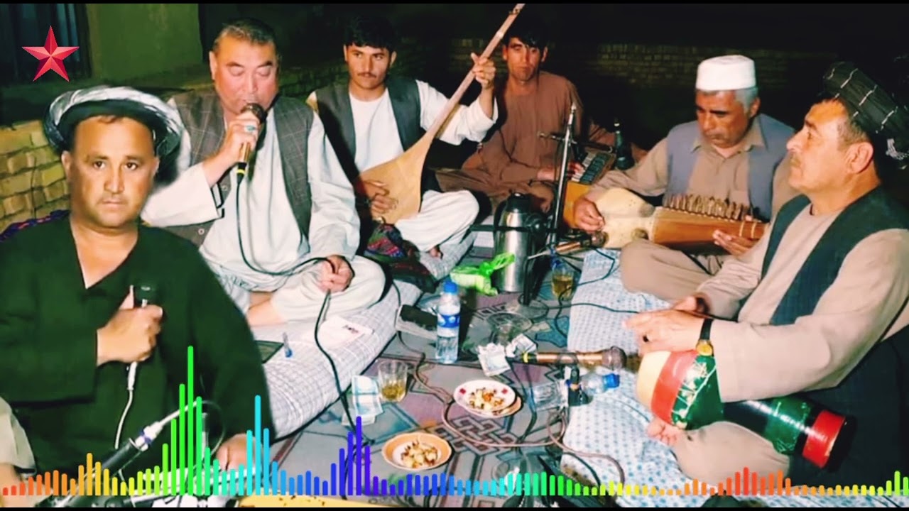 تاجی دیوانه اندخوی قاری شکور آقچه یی حسام الدین اندخویی محمد امین اندخویی آوازنده آهنگی 4نفری