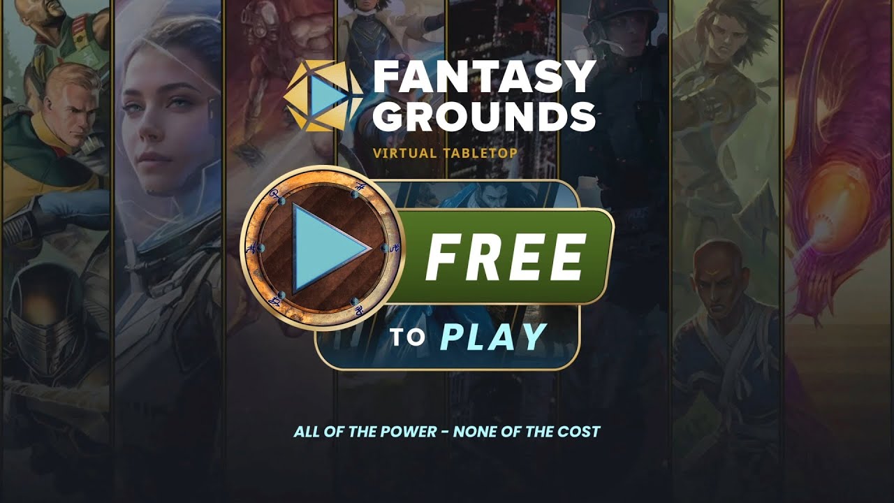 Fantasy Grounds &mdash; бесплатная игра &mdash; вся мощь &mdash; ничего не стоит