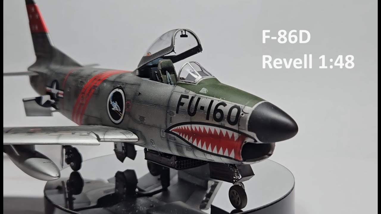 Modelarskie Asy Przestworzy - #F86D #revell  #1:48 (Scale Sky Aces) 1.
