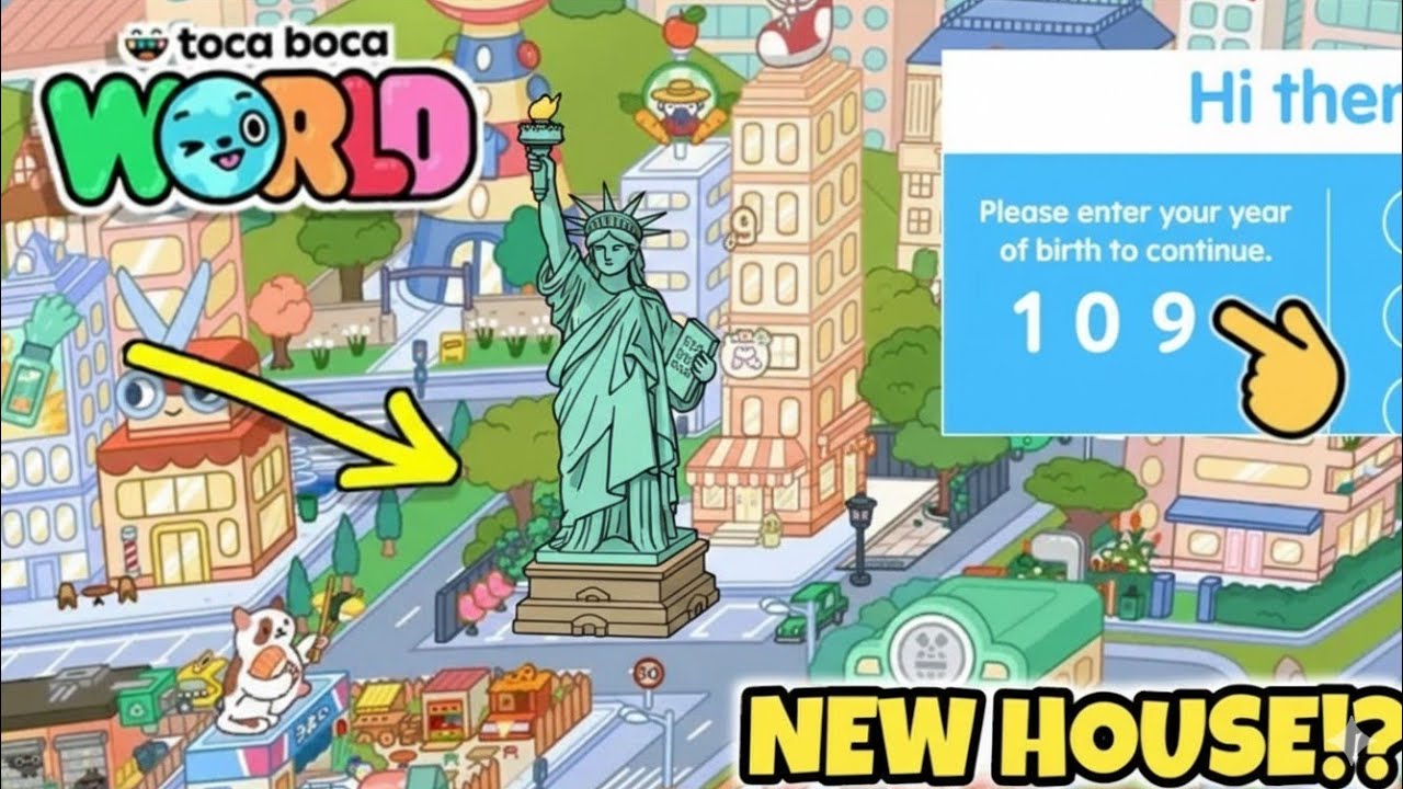 СТАТУЯ СВОБОДЫ 🗽 В МИРЕ TOCA LIFE!? СВОБОДНЫЙ ДОМ TOCA BOCA 🏡