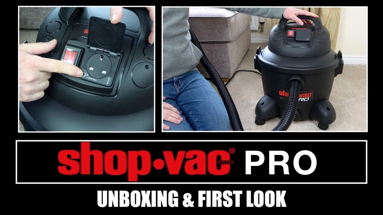 Shop Vac Pro Wet & Dry Vacuum Cleaner & Blower Unboxing & First Look