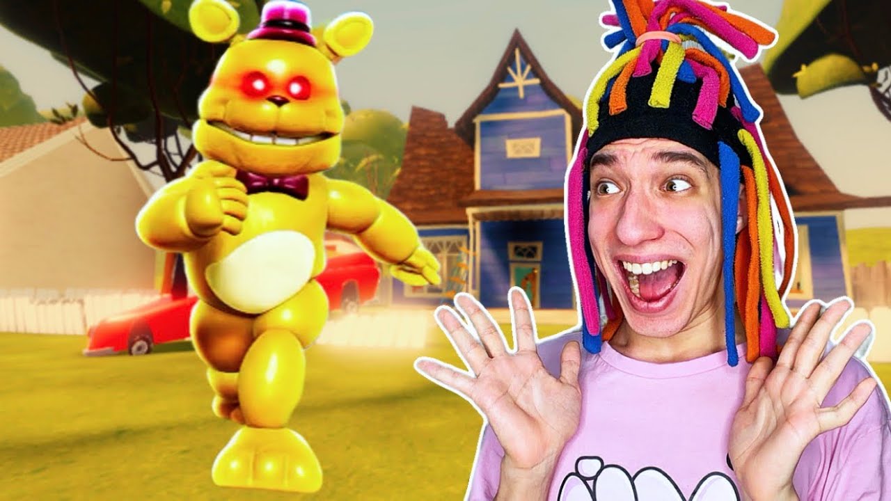 КИТАЙКА И ПОБЕГ ОТ СОСЕДА ФРЕДБЕРА! HELLO NEIGHBOR