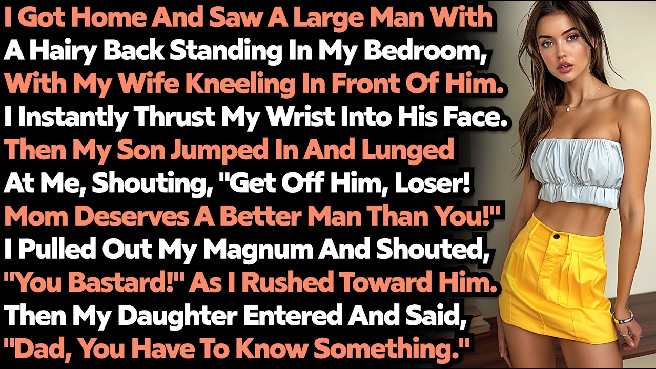 Жестокая месть. Муж поймал жену на измене. Дети помогли скрыть измену жены. Грустная аудиоистория.