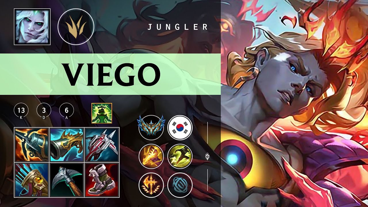 Viego Jungle vs Jarvan IV - KR Challenger Patch 26.02