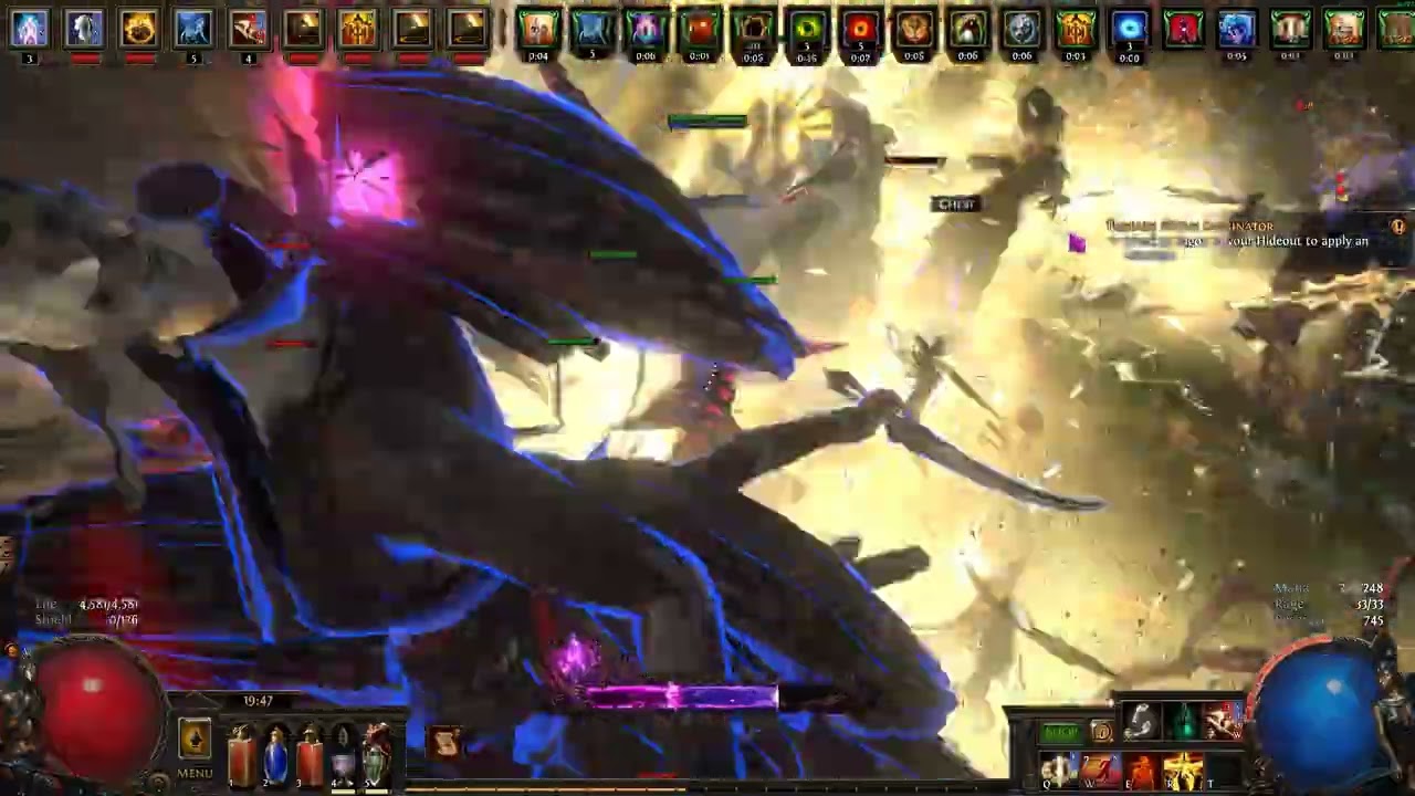 3.28 Holy strike, Breach/beyond xp farming. T16 corrupt 8mods.