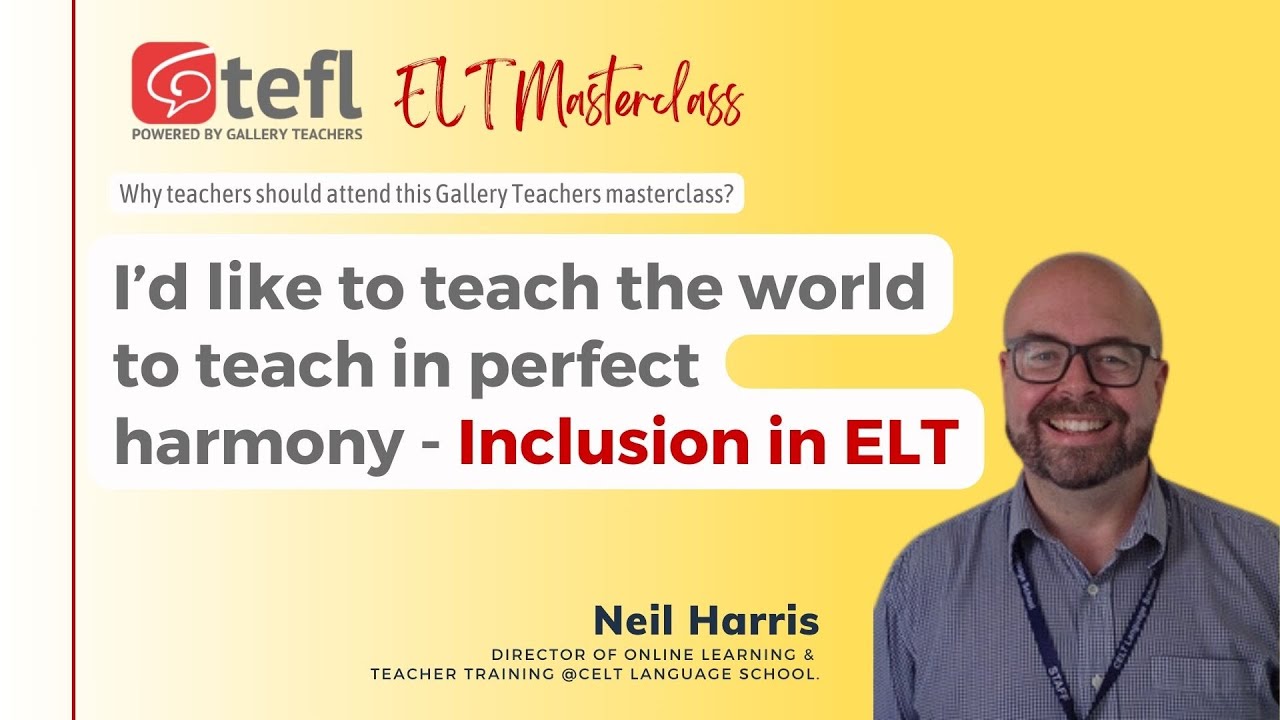 Inclusion in ELT | TEFL webinar | ELT Masterclass