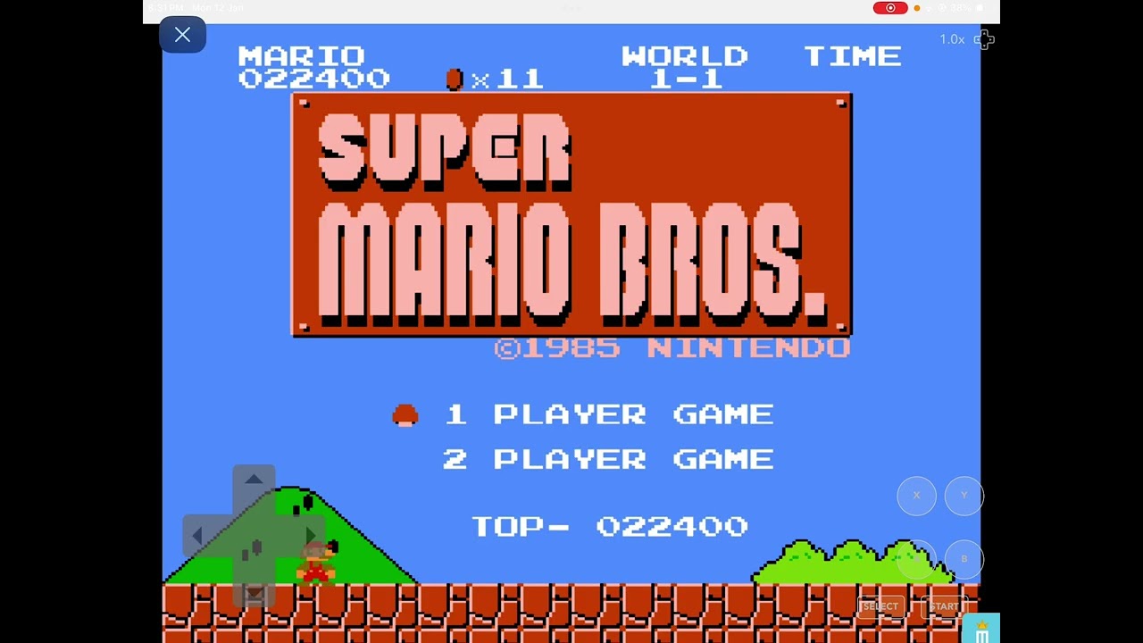 super mario bros. gameplay 