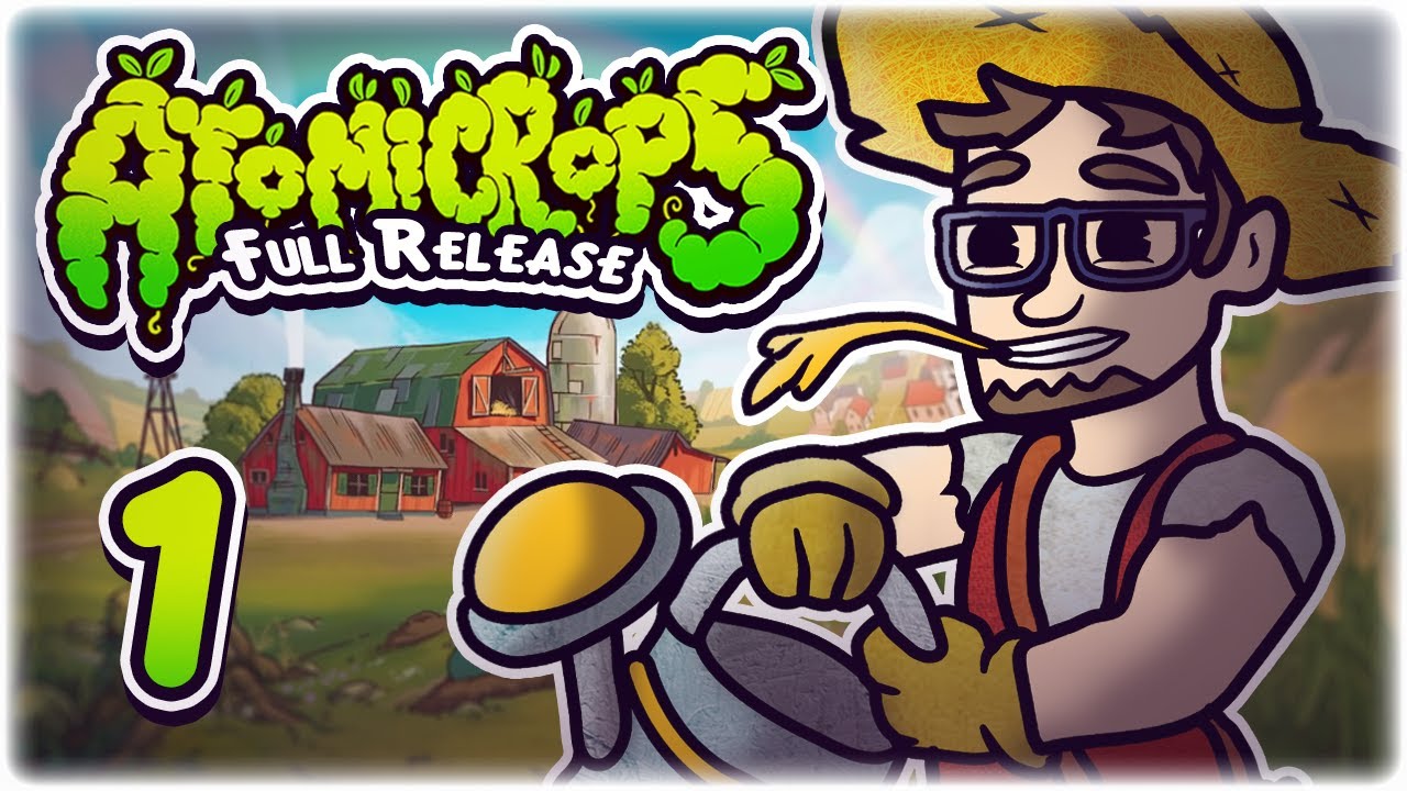 FULL RELEASE: GUNGEON MEETS STARDEW VALLEY! | Let's Play Atomicrops | Part 1 | Full Release Gameplay